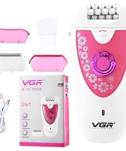 اپیلاتور و موکن و اپیلیدی مخصوص صورت و بدن وی جی آر مدل V-722